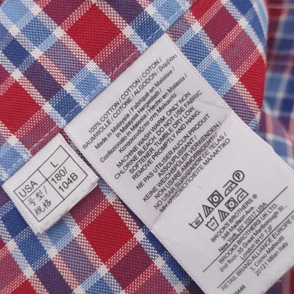 Brooks Brothers Original Polo Shirt Pure American Supima Cotton